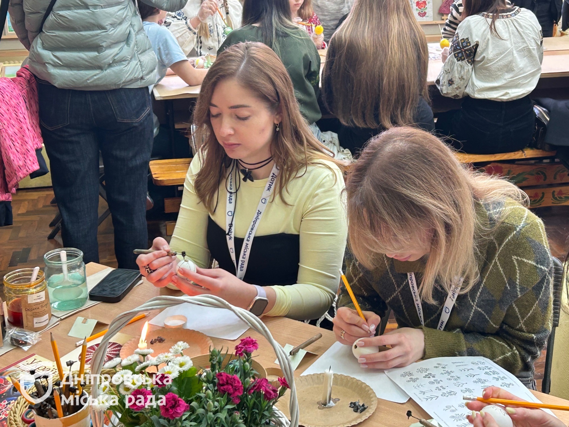 У Дніпрі відбувся театралізований майстер-клас «Писанковий дивосвіт»