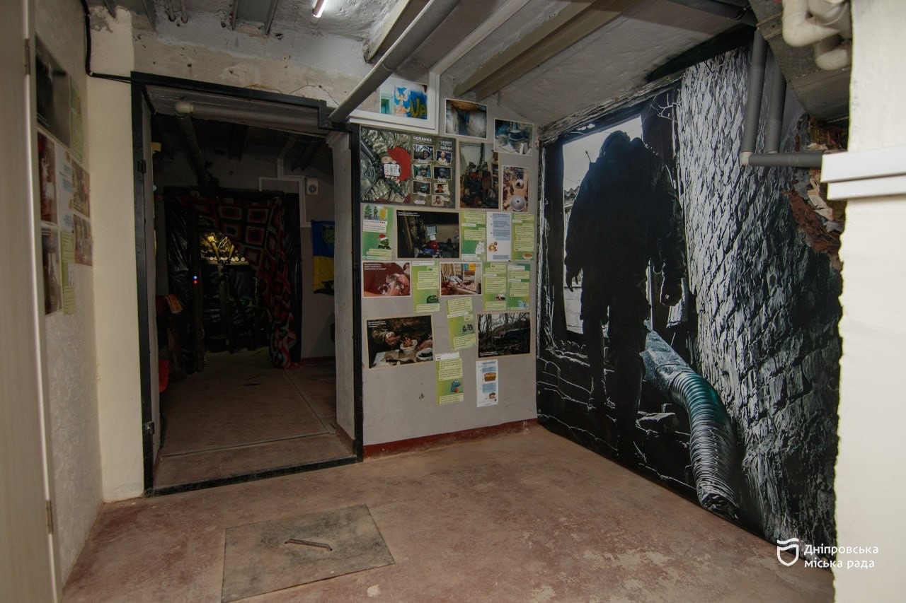 У Дніпрі триває системне облаштування укриттів у закладах освіти та культури - 13.04.2026