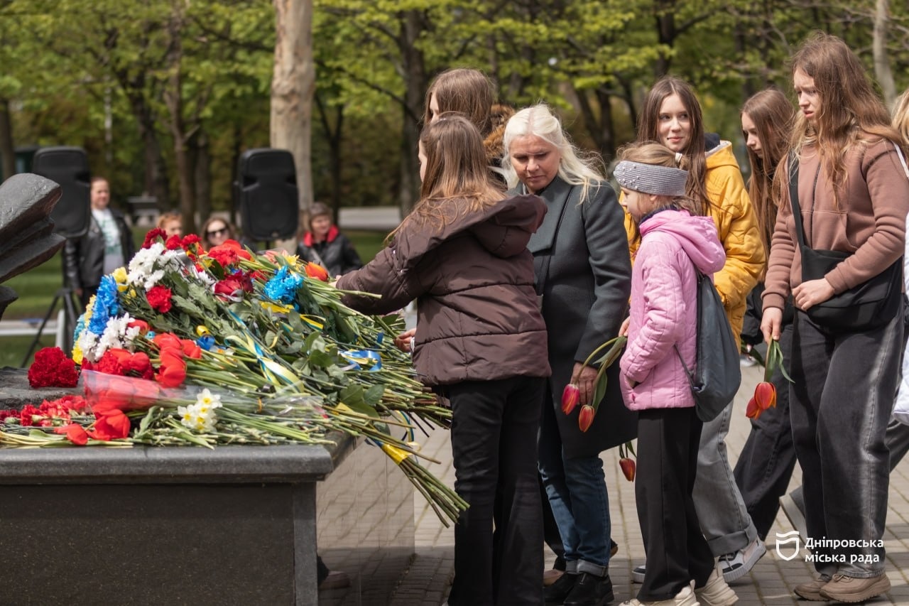 У Дніпрі провели захід до 40-х роковин Чорнобильської катастрофи