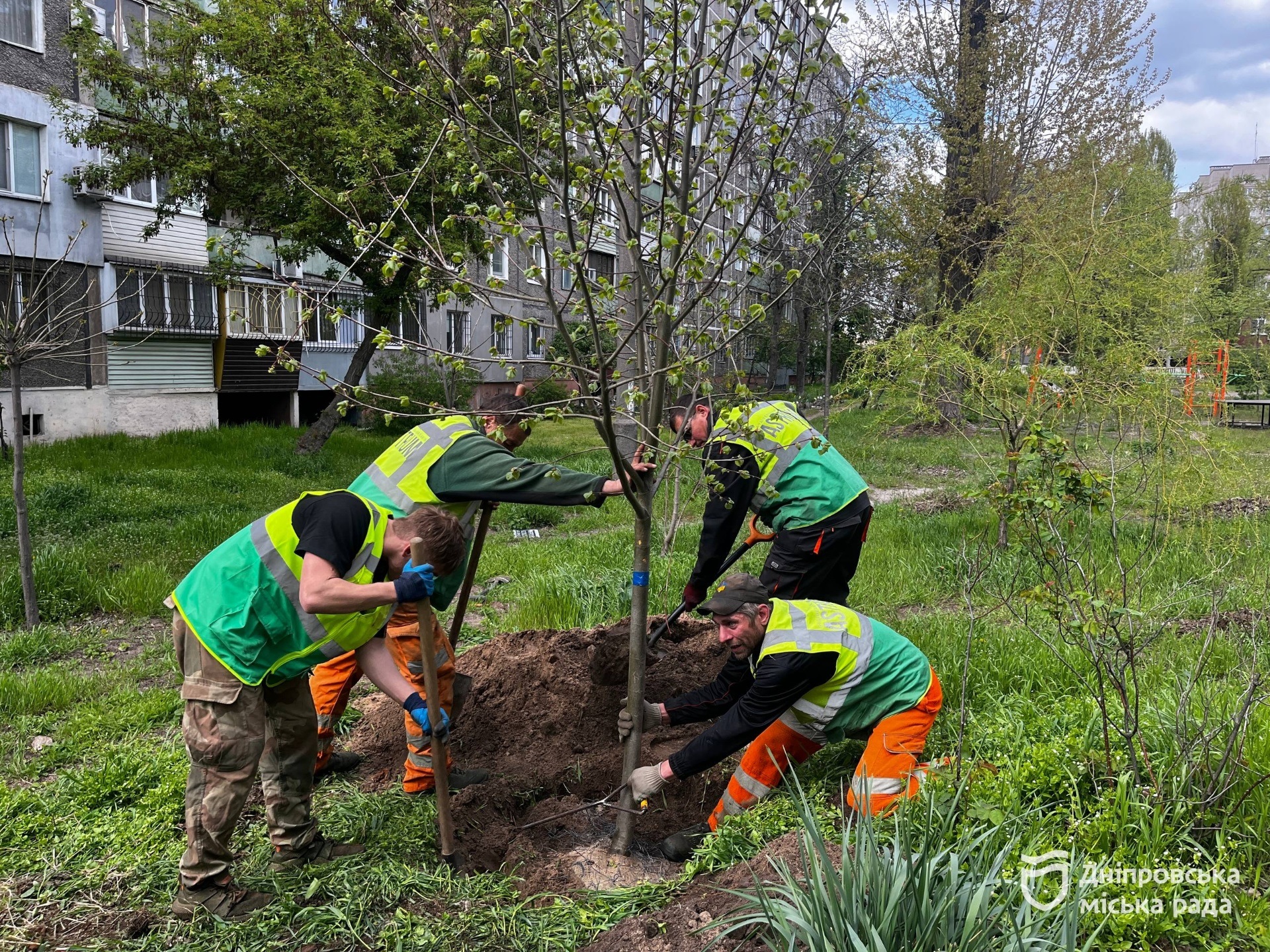 У Дніпрі тривають весняні толоки в межах ініціативи мера Філатова