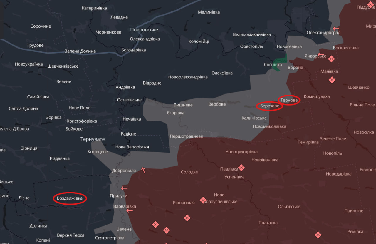 Ворог тисне на Дніпропетровщину: бої загострюються на Олександрівському напрямку