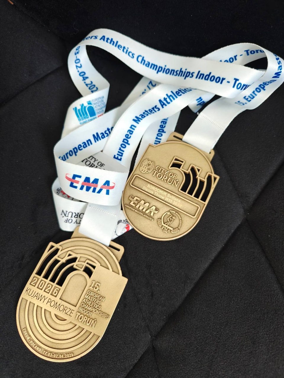 Троє легкоатлетів з Дніпра здобули п’ять медалей на чемпіонаті Європи Мастерс у Польщ - 01.04.2026