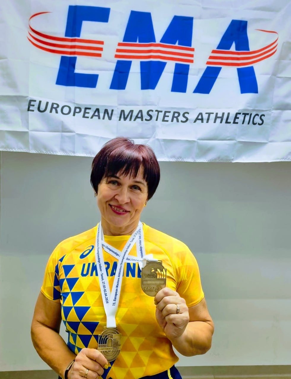 Троє легкоатлетів з Дніпра здобули п’ять медалей на чемпіонаті Європи Мастерс у Польщ - 01.04.2026