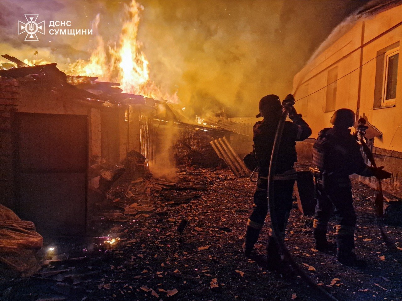 Наслідки атаки рф на Сумщині