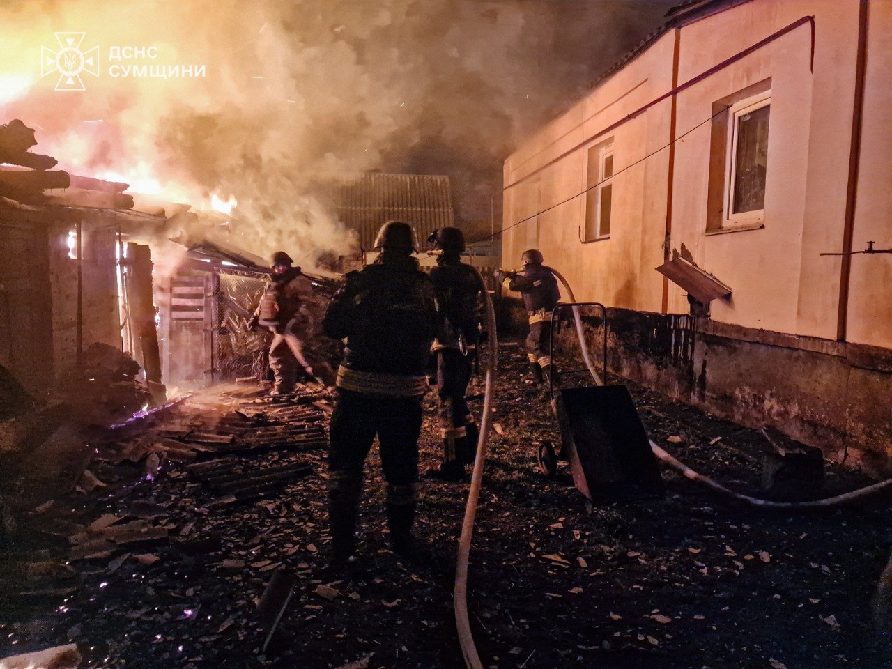 Наслідки атаки рф на Сумщині