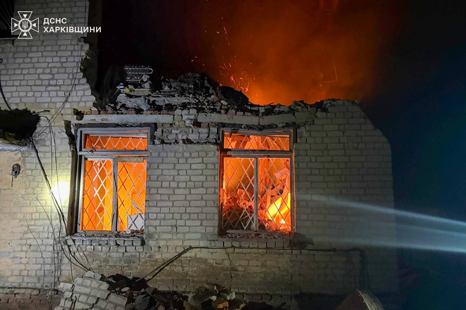 Наслідки атаки рф на Харківщині