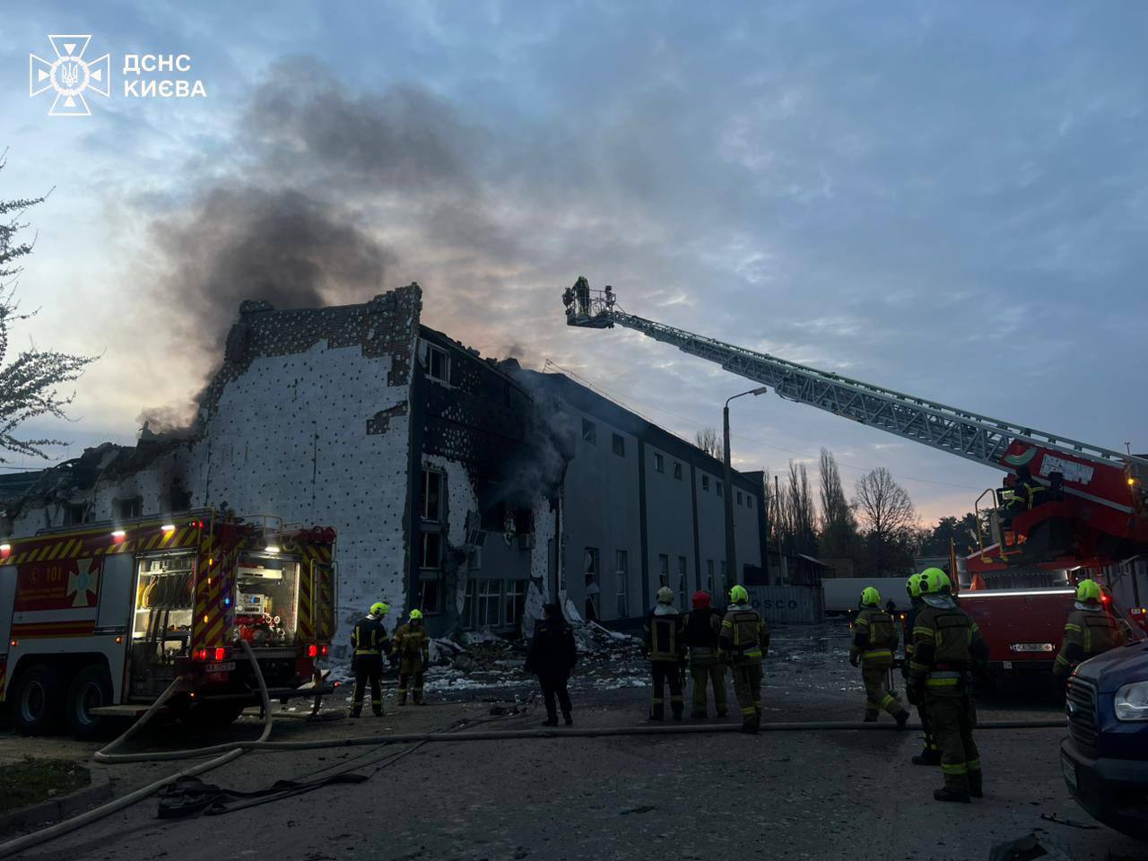 Наслідки атаки рф у Києві