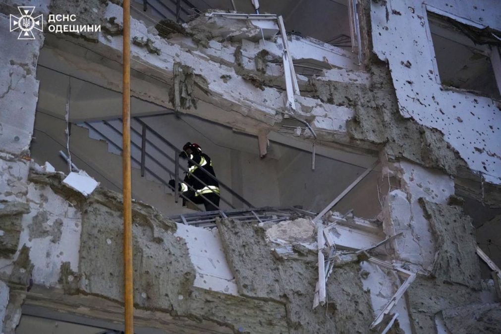 Наслідки атаки рф в Одесі