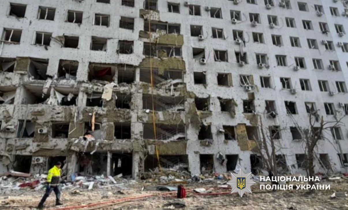 Наслідки атаки рф в Одесі