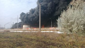 Палають одразу 4 об’єкти нафтопереробної галузі рф - 18.04.2026