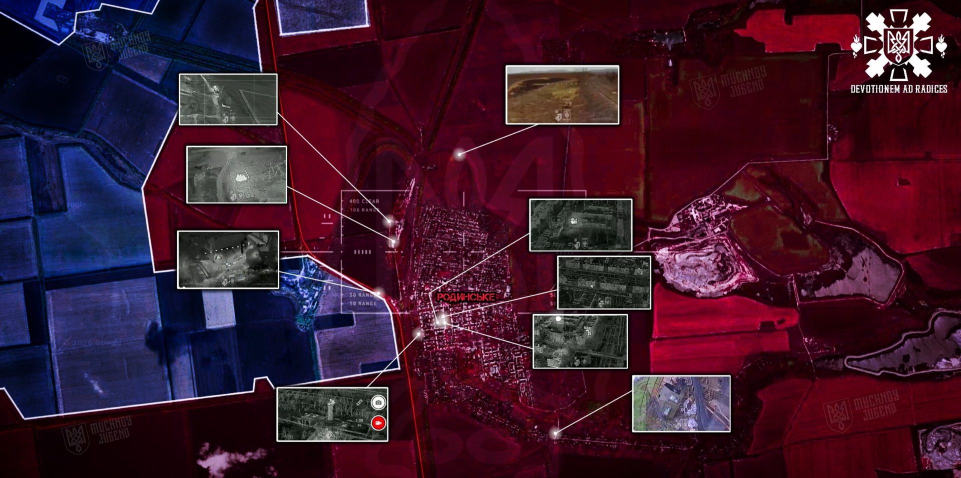 У Родинському на Покровському напрямку противник не просто засвітився, а присутній у різних точках