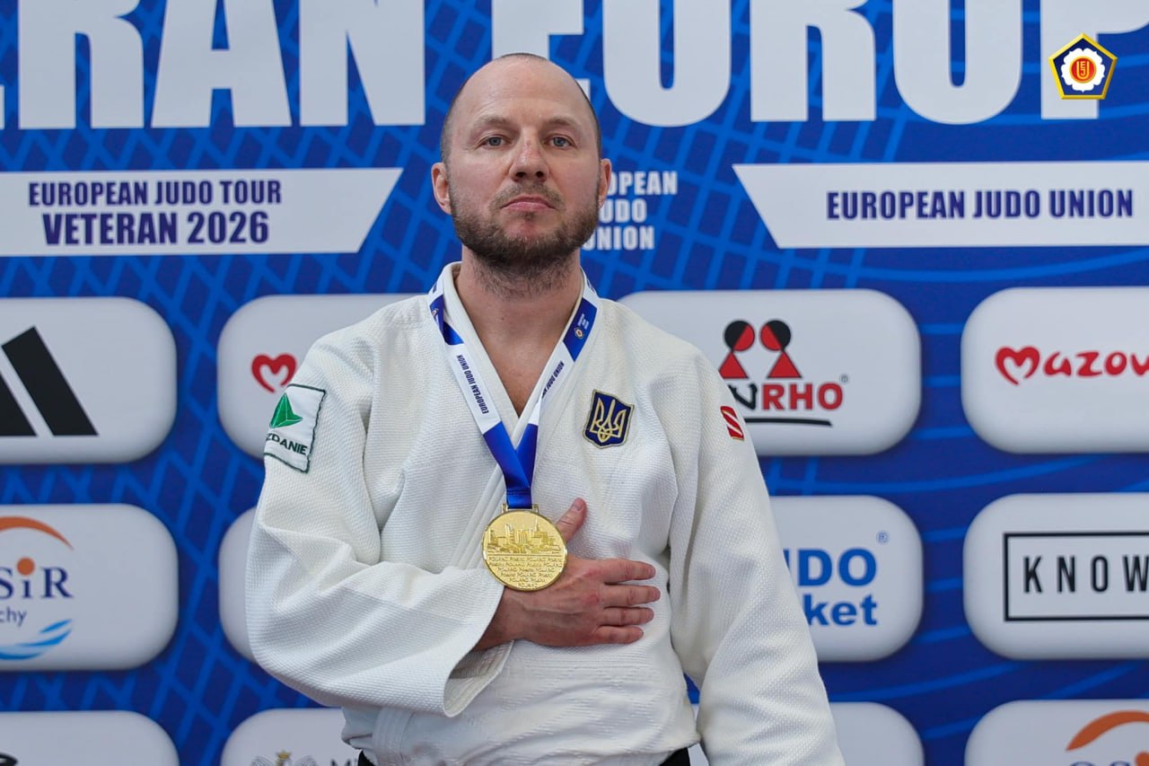 Троє дзюдоїстів з Дніпропетровщини стали призерами Кубка Європи серед ветеранів - 24.04.2026 