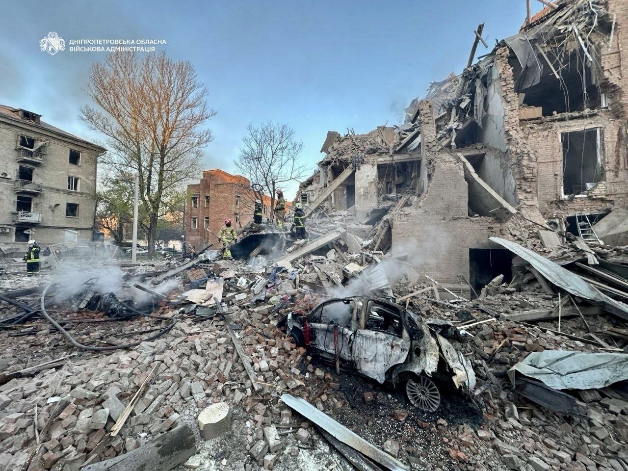 Наслідки атаки рф по Дніпру