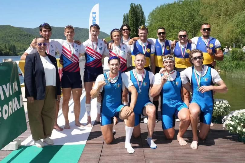 Веслувальники з Дніпропетровщини стали призерами турніру в Італії - 27.04.2026