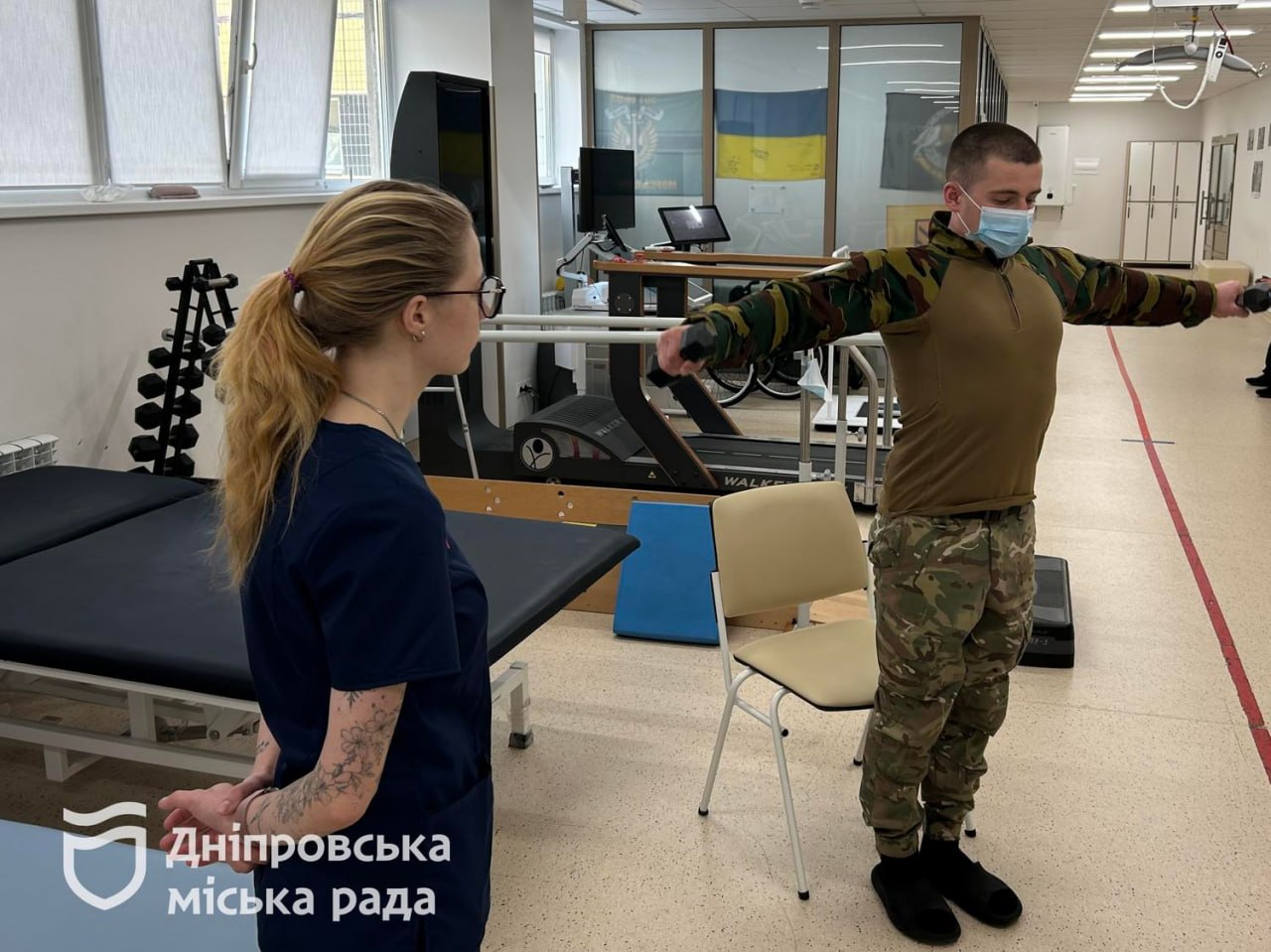 Історія військового, який відновлюється в реабілітаційному центрі Дніпра