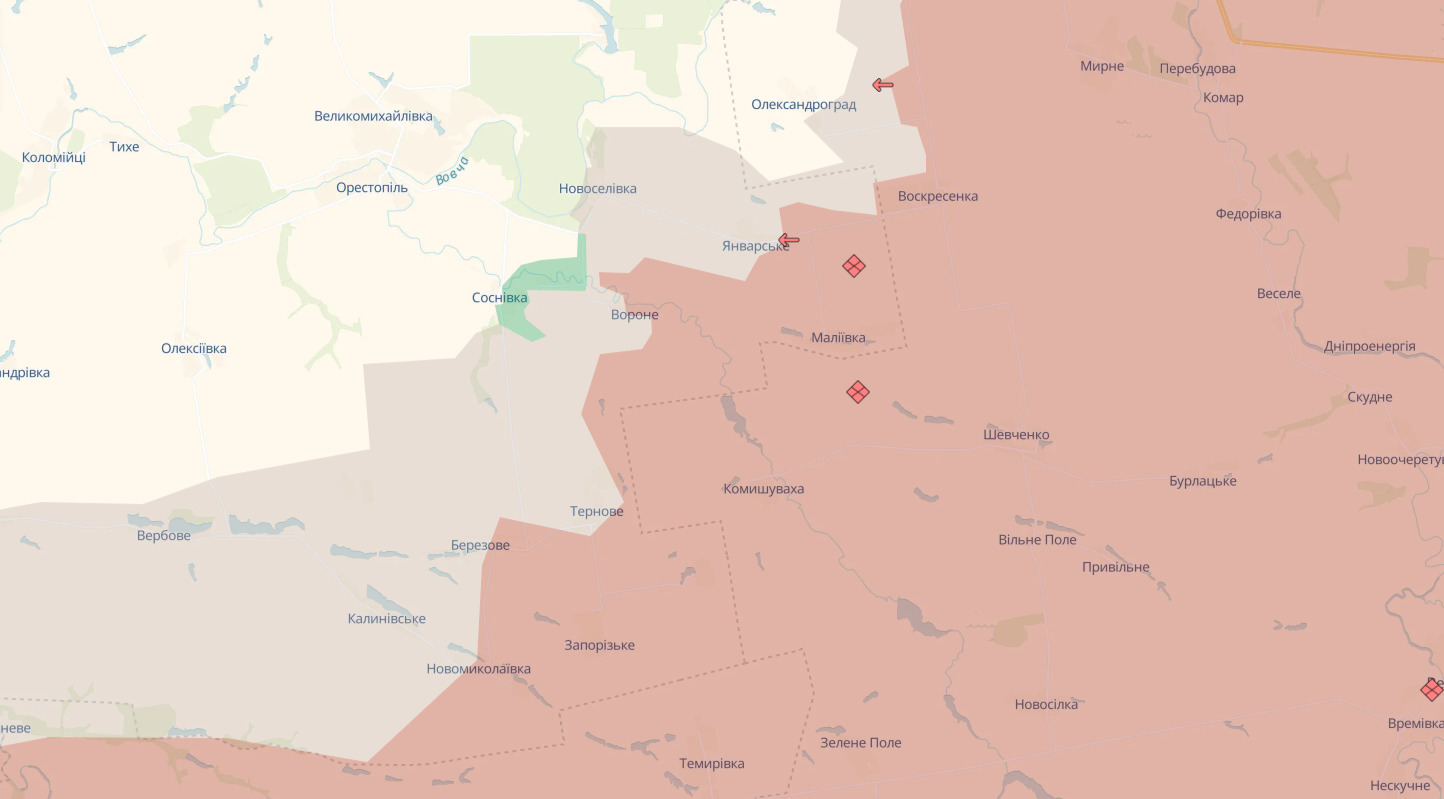 "М’ясорубка" на Олександрівському напрямку(Дніпропетровщина): Березове та Тернове переходять у "сіру зону" - 12.04.2026