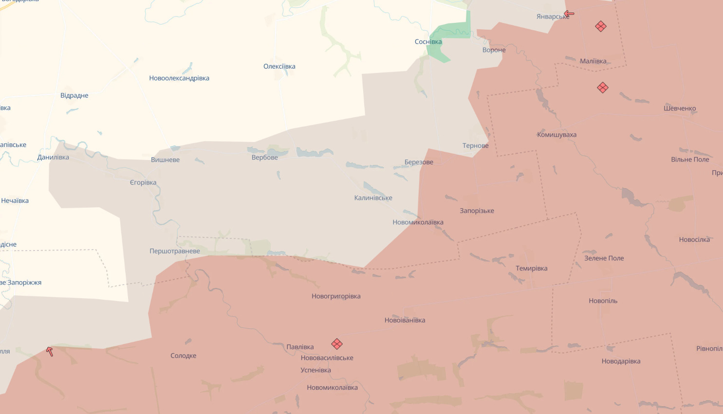 Бої на Дніпропетровщині: українські військові закріплюються біля межі із Запорізькою областю - 21.04.2026
