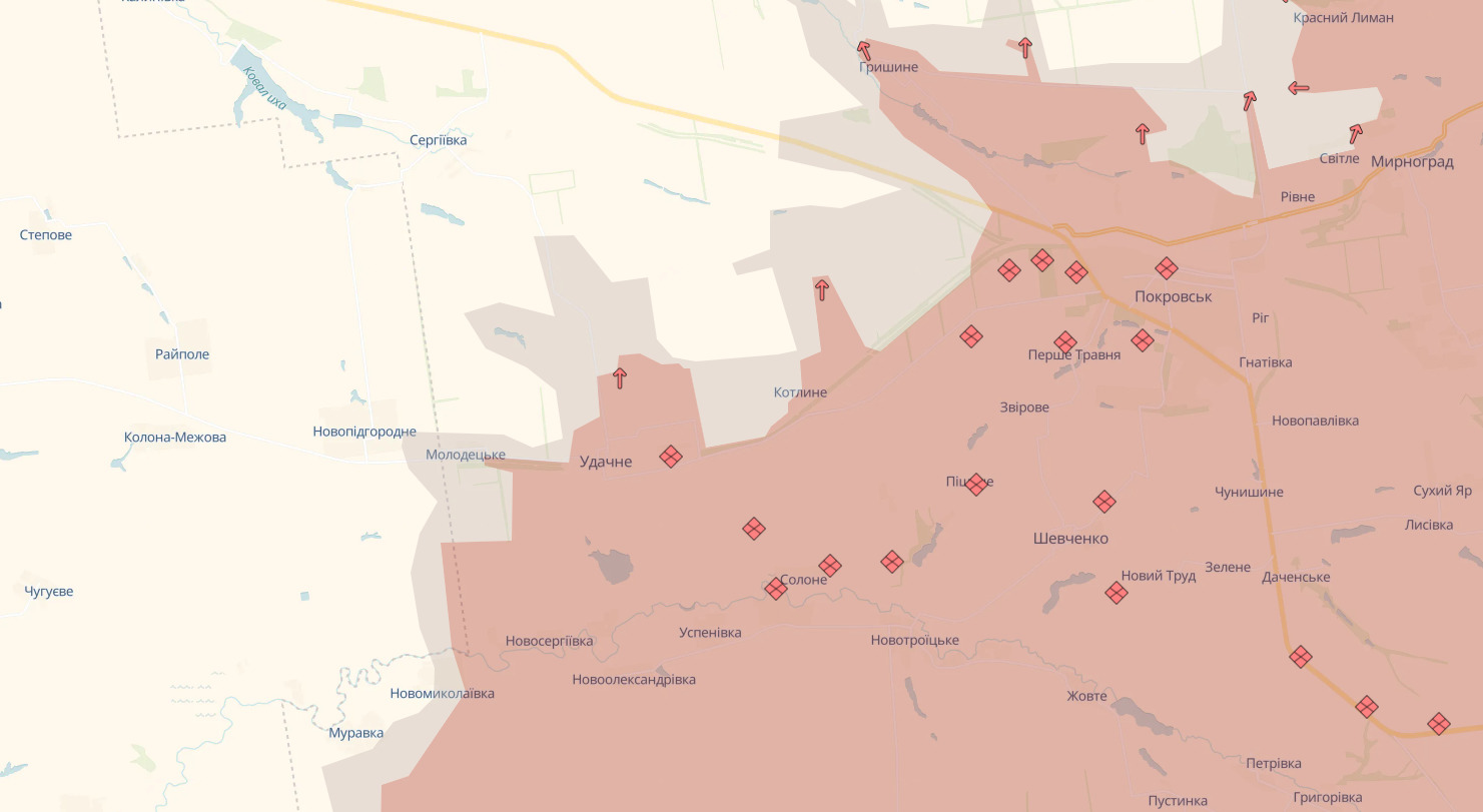На Покровському напрямку ЗСУ просунулися вглиб позицій противника - 01.04.2026