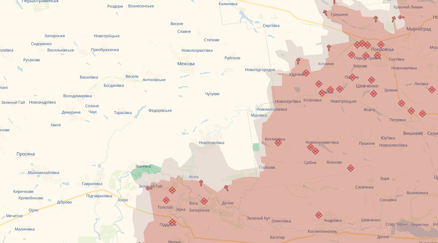 На Дніпропетровщині в районі Новопавлівки фіксуються повторні спроби заходу противника - 28.04.2026 