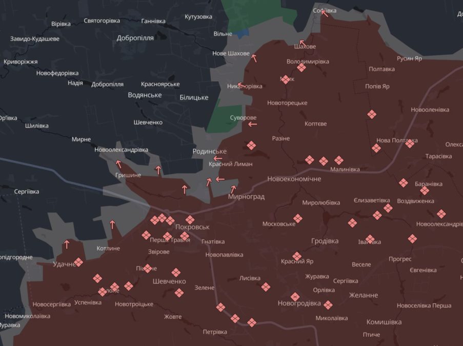 Ворог намагається прорвати оборону на Покровському напрямку: бої за Гришине тривають - 08.04.2026