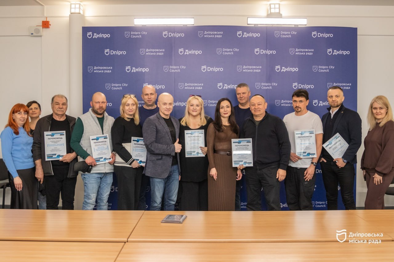 «Це реальний інструмент, який дозволяє втілювати навіть найамбітніші рішення для фронту», - переможці конкурсу на співфінансування проєктів на допомогу силам безпеки і оборони України у Дніпрі - 02.04.2026