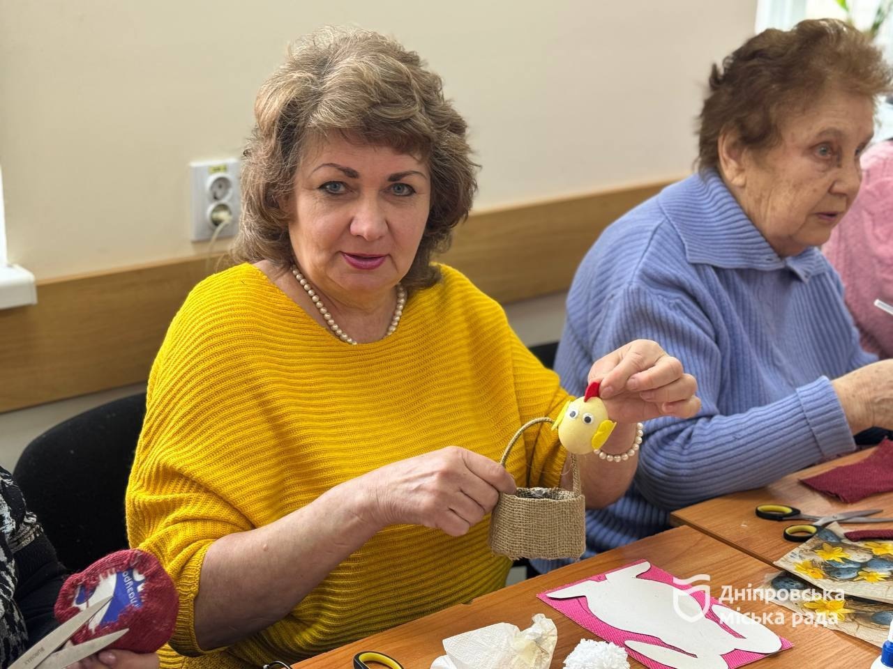 «Приємно робити такі речі до Великодня – можна подарувати їх рідним або залишити на згадку», — підопічна терцентру у Дніпрі про майстер-клас - 09.04.2026