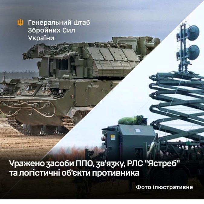ЗСУ завдали ударів по ЗРК, РЛС та вузлах звʼязку окупантів - 14.05.2026
