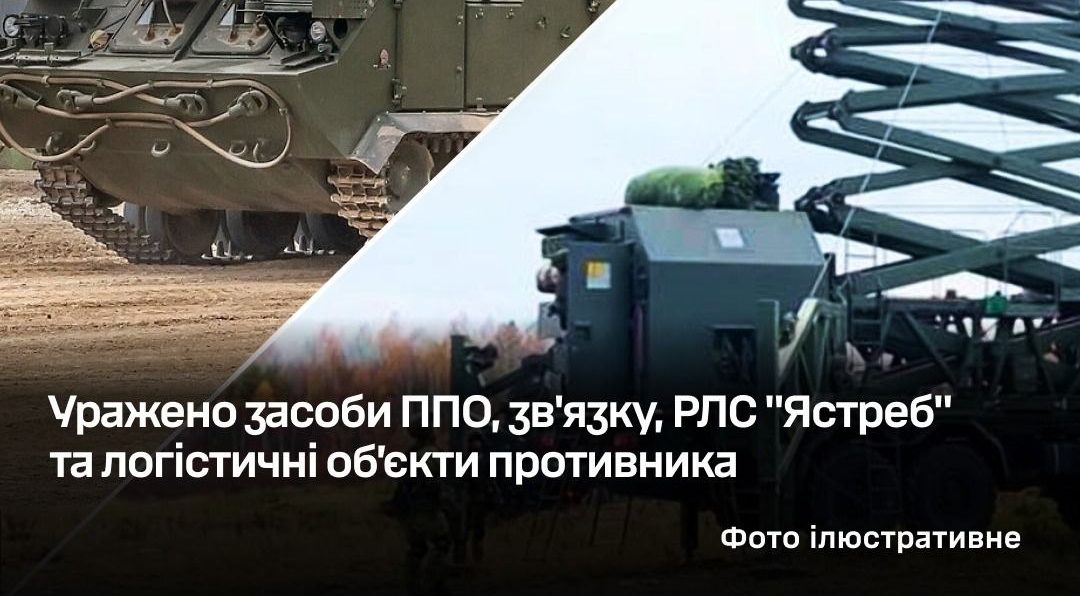 ЗСУ завдали ударів по ЗРК, РЛС та вузлах звʼязку окупантів - 14.05.2026