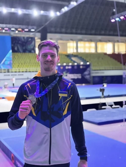 Гімнаст із Дніпра Ігор Дишук виборов бронзову медаль на етапі Кубка світу зі спортивної гімнастики в Болгарії - 12.05.2026