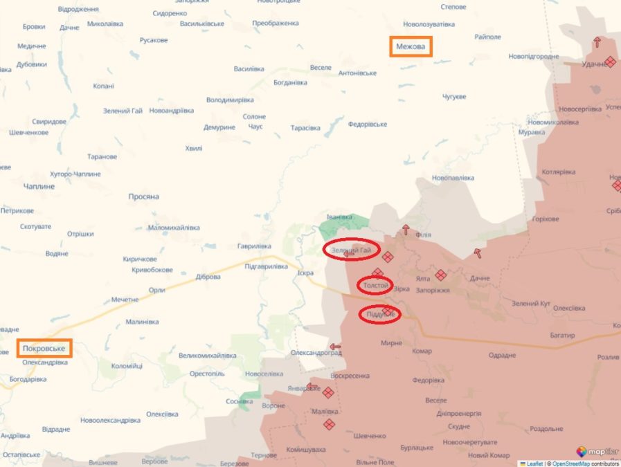На кордоні Дніпропетровщини (Південно Донецький напрямок) ворог постійно намагається продавити оборону На кордоні Дніпропетровщини (Південно Донецький напрямок) ворог постійно намагається продавити оборону