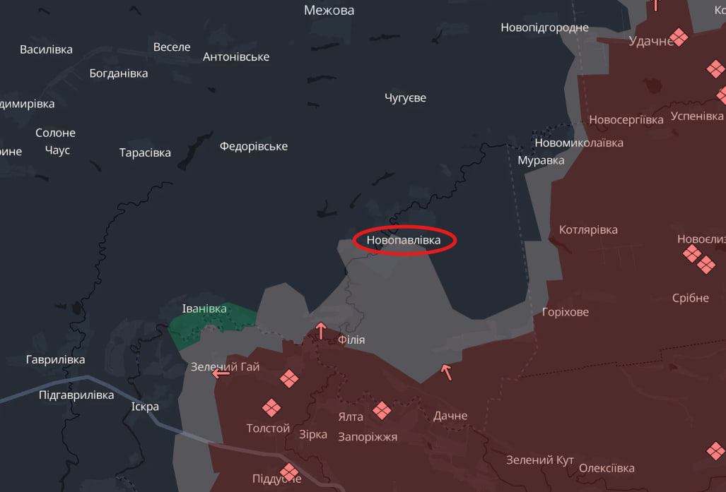 На Новопавлівському напрямку на Дніпропетровщині окупанти атакували село на мотоциклах