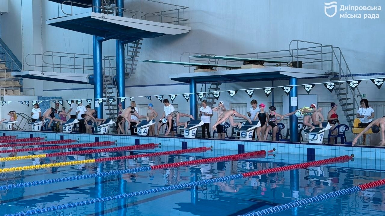 Від юних дебютантів до майстрів спорту: Дніпро приймає Відкритий весняний Чемпіонат міста з плавання - 22.05.2026