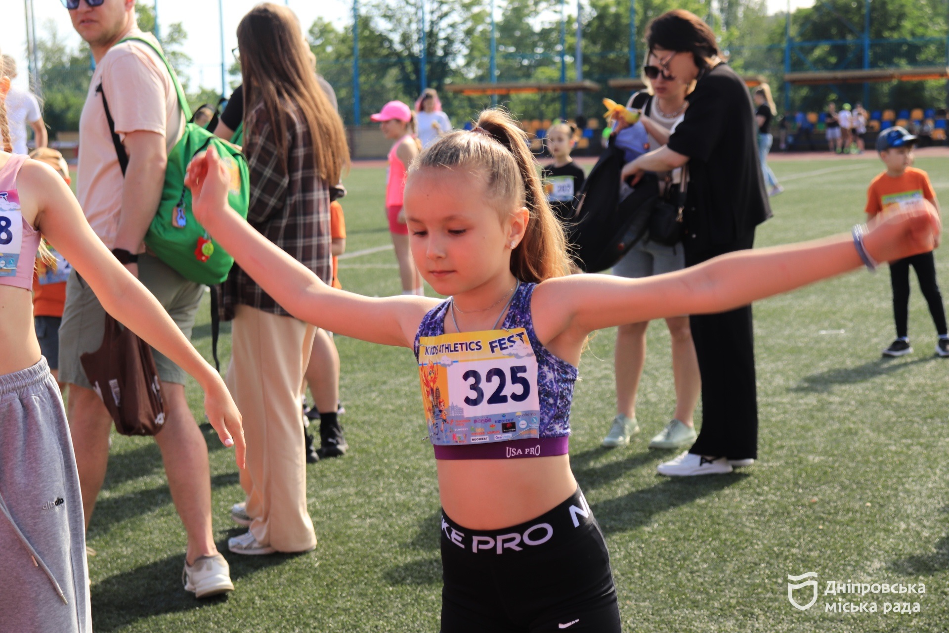 У Дніпрі провели Kids Athletic Fest: на старт вийшла понад сотня юних спортсменів