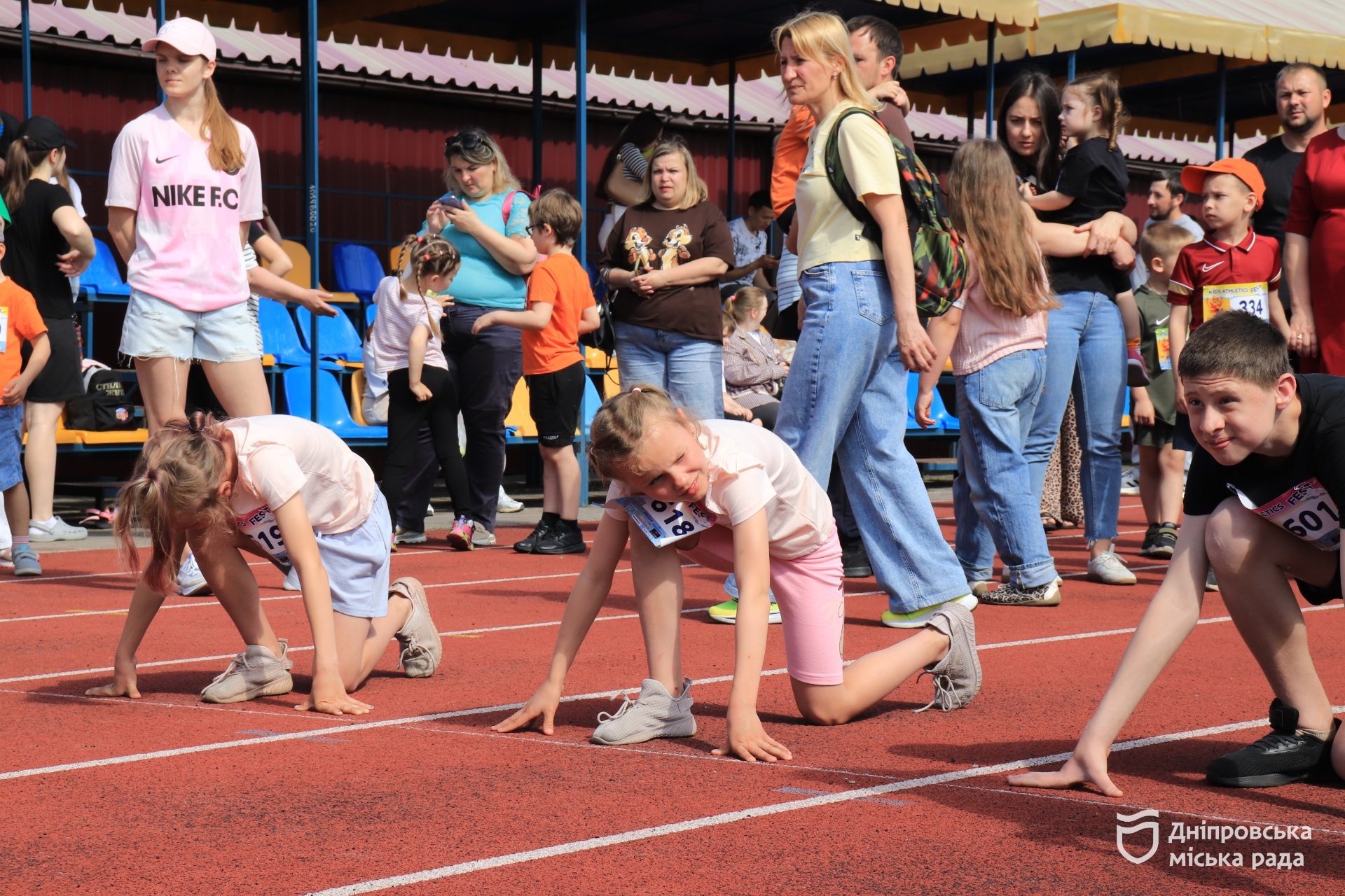 У Дніпрі провели Kids Athletic Fest: на старт вийшла понад сотня юних спортсменів