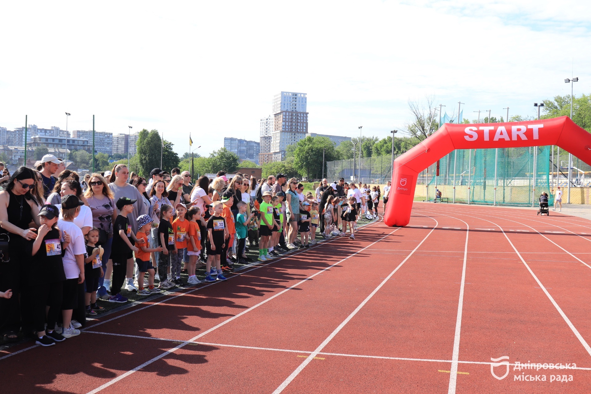 У Дніпрі провели Kids Athletic Fest: на старт вийшла понад сотня юних спортсменів