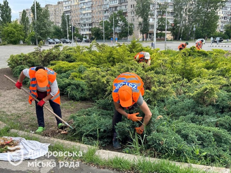 Завдяки системній роботі у Дніпрі зелені зони залишаються охайними та доглянутими Завдяки системній роботі у Дніпрі зелені зони залишаються охайними та доглянутими