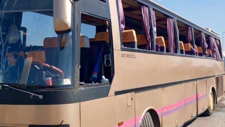 Удар по АЗС на Дніпропетровщині: пошкоджено автобус із 40 дітьми, є поранені