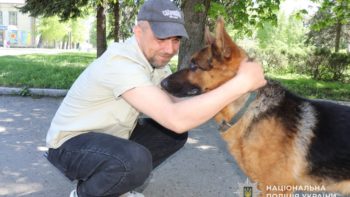 На Дніпропетровщині для ветеранів влаштували зустріч зі службовими собаками - 9.05.2026