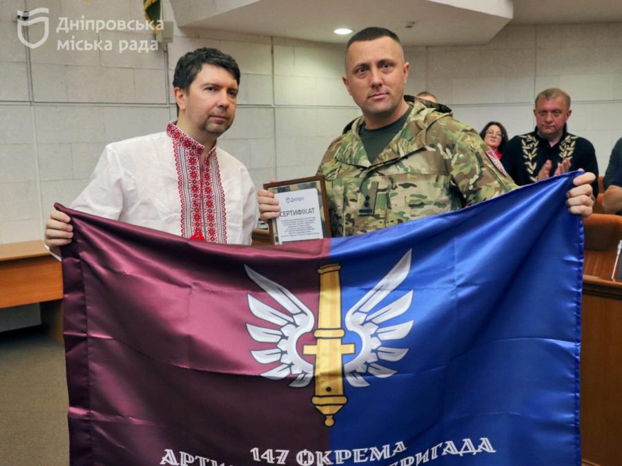 Дніпро виділив ще 7 млн грн прямої субвенції бойовим бригадам Сил оборони України