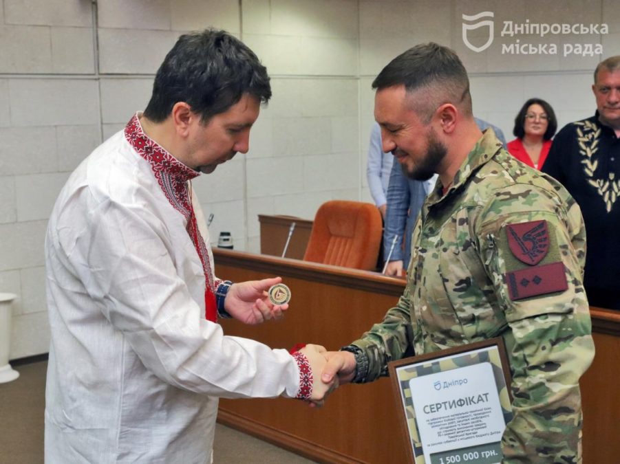 Дніпро виділив ще 7 млн грн прямої субвенції бойовим бригадам Сил оборони України