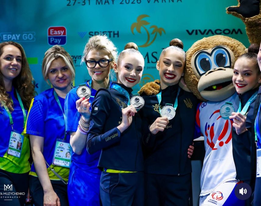 Дніпрянка Варвара Чубарова здобула 2 медалі на юніорському чемпіонаті Європи з художної гімнастики у Болгарії - 29.05.2026