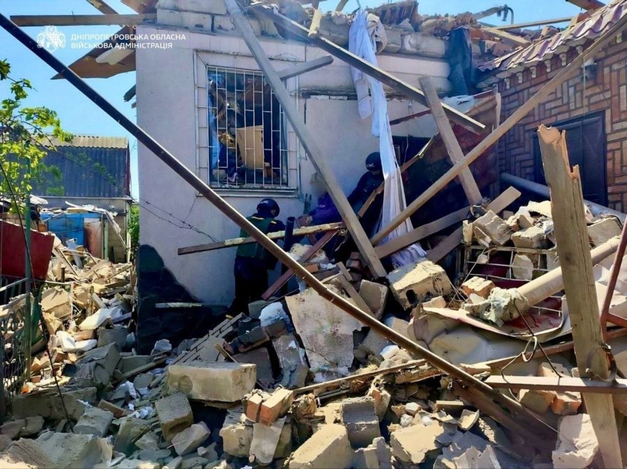 П'ятеро людей поранені понад 50 разів рф атакувала Дніпропетровщину 12 05 2026