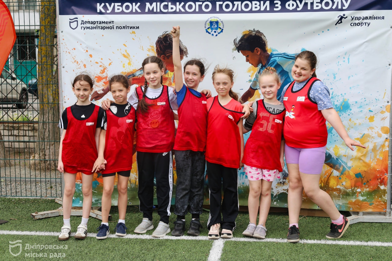 У Дніпрі нагородили переможців «Кубку міського голови з футболу»