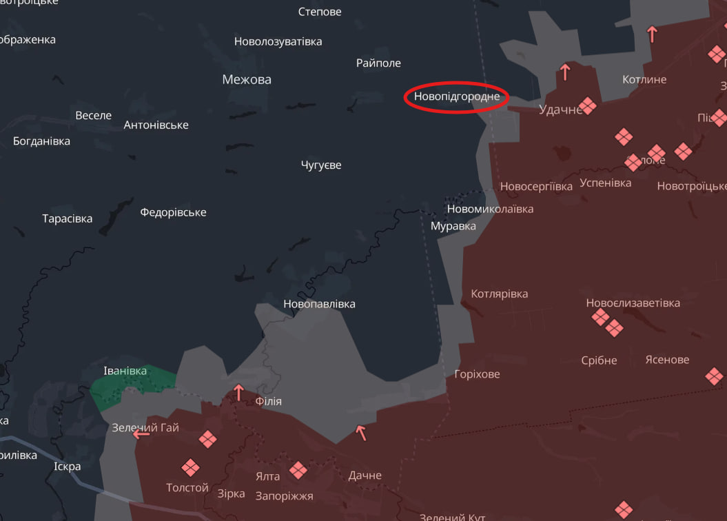 Військовий «Мучной» спростував заяви про захоплення Лісного та Новопідгороднього на Дніпропетровщині
