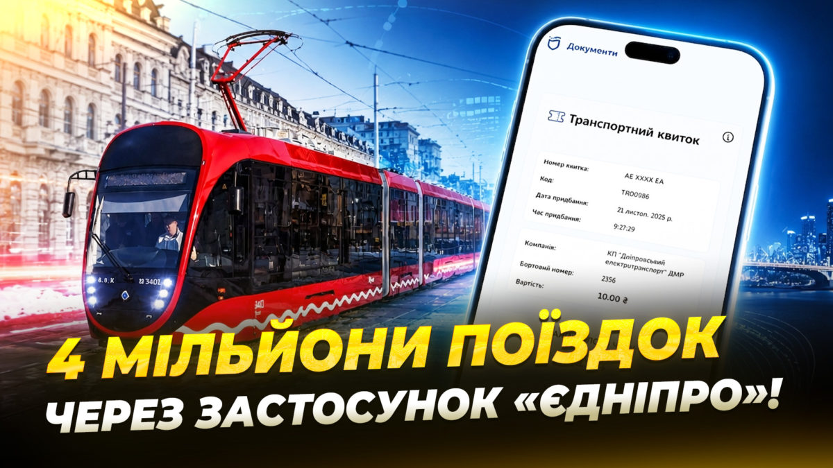 QR-код замість готівки: як працює безготівкова оплата проїзду в електротранспорті Дніпра - 09.06.2026