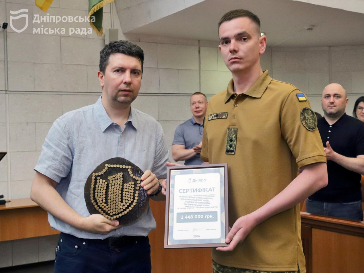 Дніпро виділив ще майже 8 5 млн грн прямої субвенції бойовим бригадам Сил оборони України