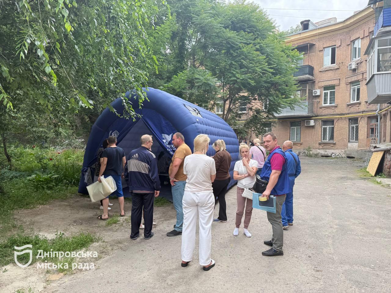 Куди звертатися власникам пошкодженого майна у Дніпрі