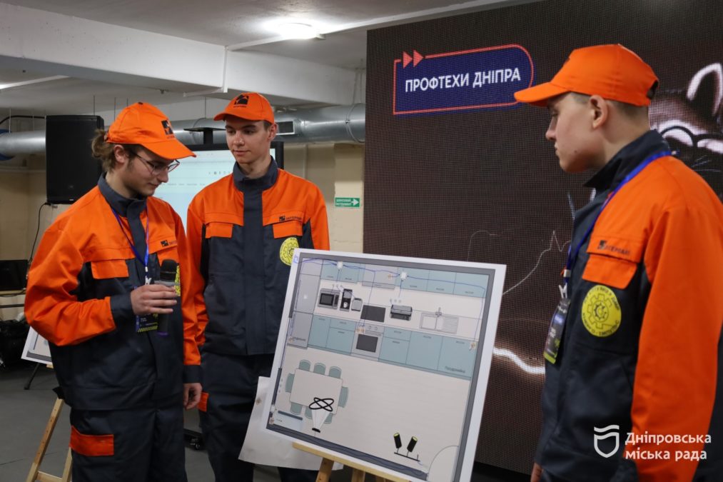 У Дніпрі визначили найкращих молодих електромонтерів на конкурсі DNIPROENERGOPROfi 2026