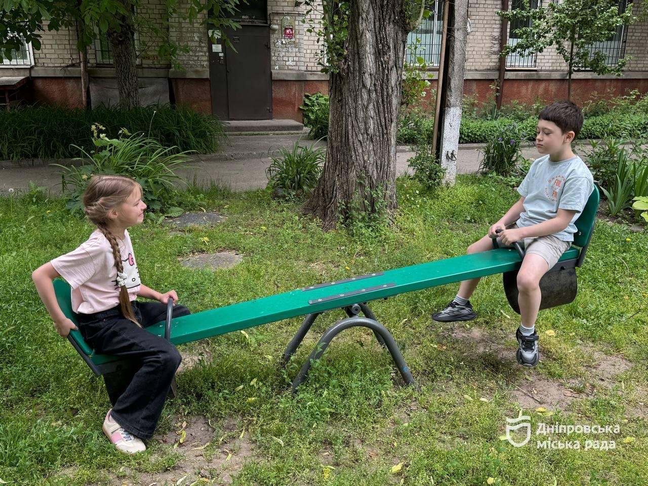 У Дніпрі оновили ще один дитячий майданчик - 05.06.2026