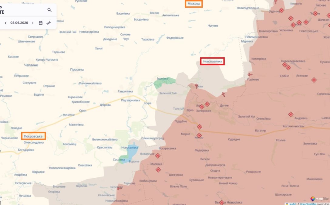 Олександрівський/Новопавлівський напрямок (Дніпропетровщина): ворог продовжує нарощувати активність